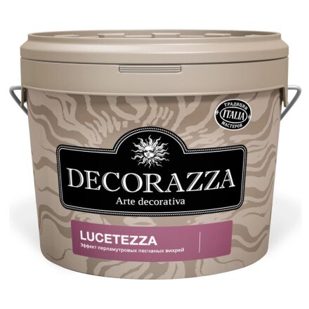 Декоративная краска Decorazza lucetezza база oro 5.0кг в Самаре 