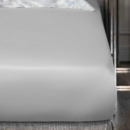 Комплект постельного белья Togas Перла серый Двуспальный кинг сайз в Самаре 