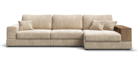 Угловой диван-кровать BOSS MODOOL XL шенилл Gloss беж в Самаре 