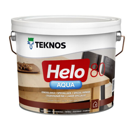Лак Teknos Helo Aqua 80  3/2,7л в Самаре 
