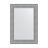 Зеркало с фацетом в багетной раме Evoform серебряная кольчуга 88 мм 67x97 см в Самаре 