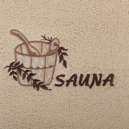 Полотенце махровое Asil sauna brown 70x140 в Самаре 