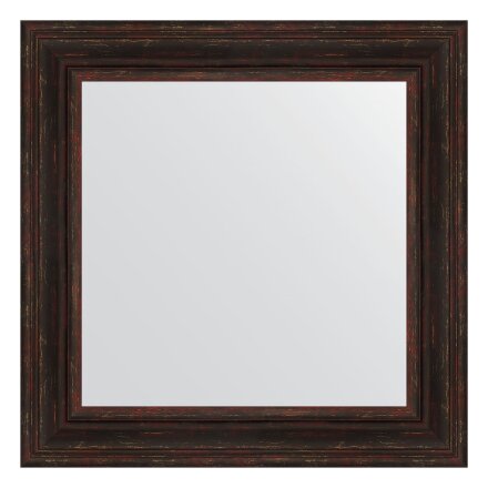 Зеркало в багетной раме Evoform темный прованс 99 мм 72х72 см в Самаре 