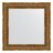 Зеркало в багетной раме Evoform вензель бронзовый 101 мм 73х73 см в Самаре 
