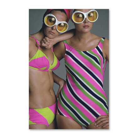Goggles And Striped Swimsuits Постер 81 x 122 см в Самаре 