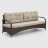 Комплект мебели Ns Rattan Family коричневый с бежевым 5 предметов в Самаре 