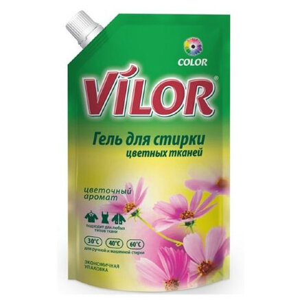 Гель Vilor Color для стирки для цветных тканей 1 л в Самаре 