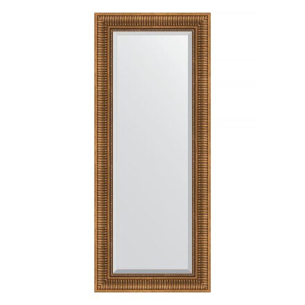 Зеркало с фацетом в багетной раме Evoform бронзовый акведук 93 мм 57х137 см в Самаре 