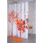 Штора для ванной Ridder Jardin оранжевый 180x200 см в Самаре 