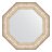 Зеркало в багетной раме Evoform виньетка серебро 109 мм 70,6х70,6 см в Самаре 