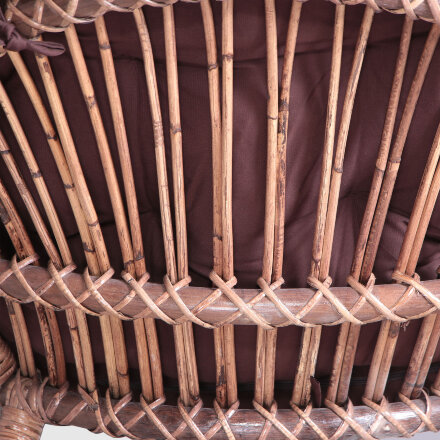 Кресло Rattan grand Comfort с подушкой medium brown в Самаре 