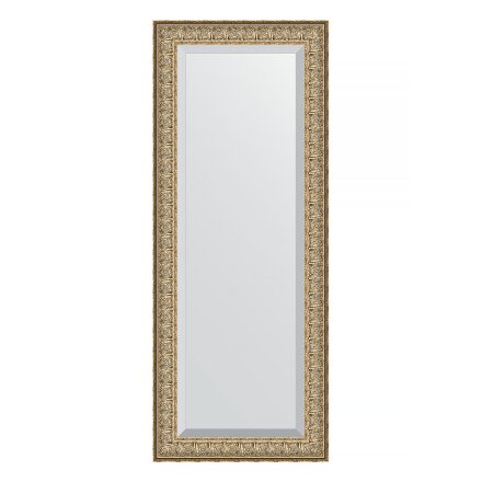 Зеркало с фацетом в багетной раме Evoform медный эльдорадо 73 мм 54х134 см в Самаре 