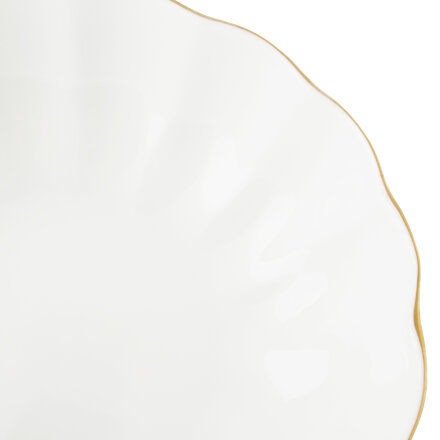 Салатник Hatori 23.5 см белый золотая лента в Самаре 