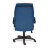 Кресло ТС 65х53х129 см флок синий в Самаре 