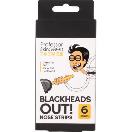 Полоски для носа Professor SkinGood Blackheads out 6 шт в Самаре 