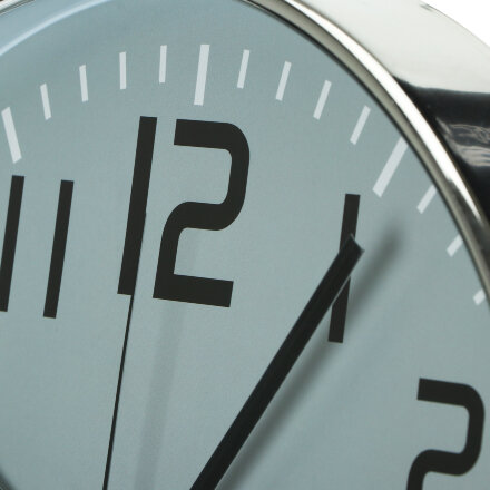Часы настенные Kanglijia Clock серебряные 30,5х4,3х30,5 см в Самаре 