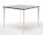 Обеденный стол Малага из HPL 90 серый гранит в Самаре 