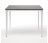 Обеденный стол Малага из HPL 90 серый гранит в Самаре 