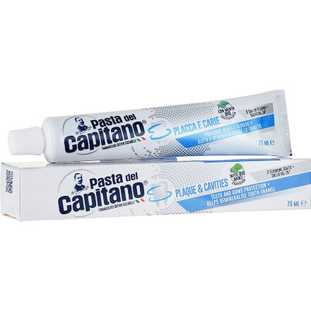 Зубная паста Pasta del Capitano Зубной налет и кариес 75 мл в Самаре 
