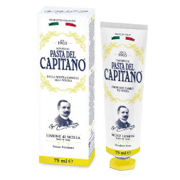 Премиум Зубная паста Pasta del Capitano &quot;Сицилийский лимон&quot; 75 мл