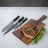 Набор кухонных ножей Gipfel Japanese 3 предмета в деревянной коробке в Самаре 