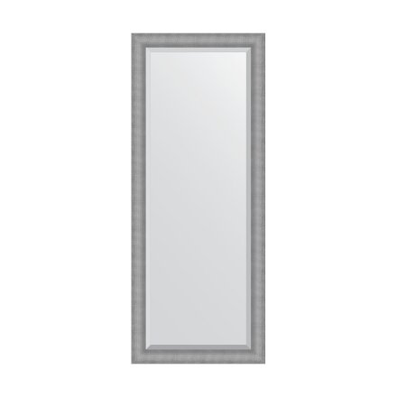 Зеркало напольное с фацетом  в багетной раме Evoform серебряная кольчуга 88 мм 82x202 см в Самаре 