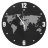 Часы настенные JJT Карта мира 29х29 см в Самаре 