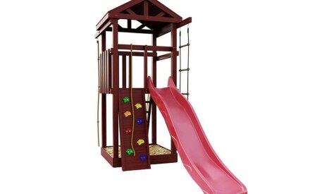 Детский игровой комплекс Панда Фани Tower со скалодромом в Самаре 