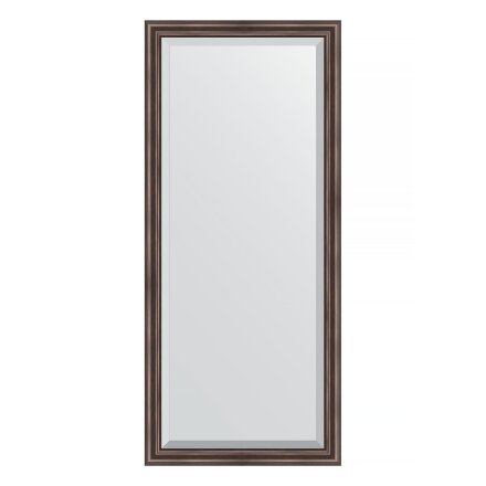 Зеркало с фацетом в багетной раме Evoform палисандр 62 мм 71х161 см в Самаре 