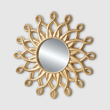 Зеркало настенное Glasar Солнце 107х5х107 см в Самаре 