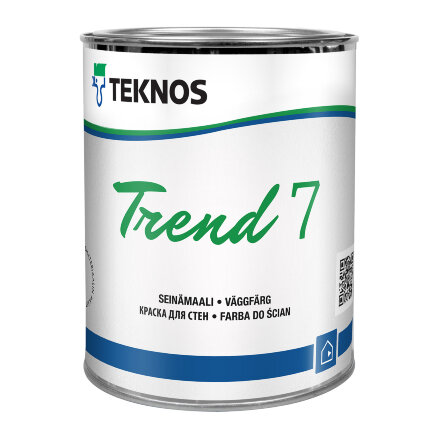 Краска Teknos Тренд 7 рм3 1/0.9л в Самаре 
