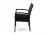 Плетеный стул Milano черный в Самаре 