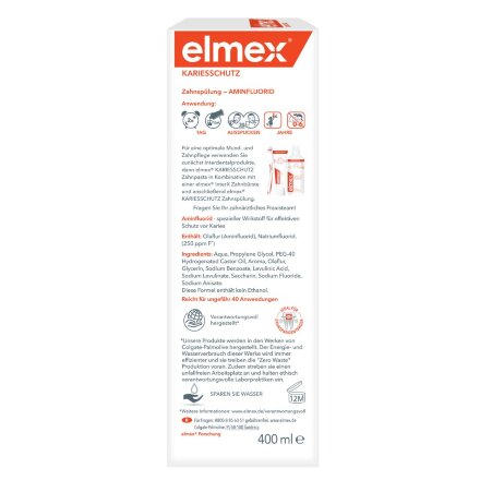 Ополаскиватель для полости рта Elmex Защита от кариеса, 400 мл в Самаре 