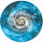 Настенный часы JJT галактика 29,5х29,5 см в Самаре 