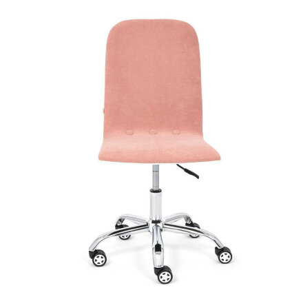 Кресло ТС 47х41х103 см флок, кожзам розовый/белый в Самаре 