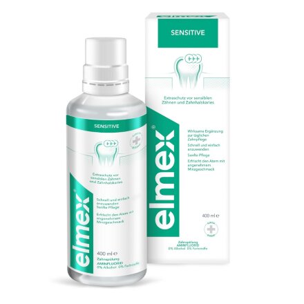 Ополаскиватель для полости рта Elmex Сенситив для снижения чувствительности зубов, 400 мл в Самаре 