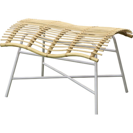 Комплект мебели Rattan grand Nuvali шезлонг с подставкой для ног (RG-LDSF015-NCLL/RG-FS015-NCLL) в Самаре 