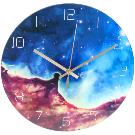 Настенный часы JJT космическая туманность 29,5х29,5 см в Самаре 