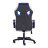 Кресло компьютерное ТC  66х126х49 см черно-сине-серое в Самаре 