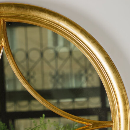 Зеркало Glasar круглое золотистое 80x4x80 см в Самаре 