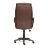 Кресло компьютерное TC коричневый 129х66х53 см матовое в Самаре 