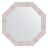 Зеркало в багетной раме Evoform соты алюминий 70 мм 63,0х63,0 см в Самаре 
