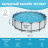 Каркасный бассейн Bestway 457х122 см набор (56438) в Самаре 