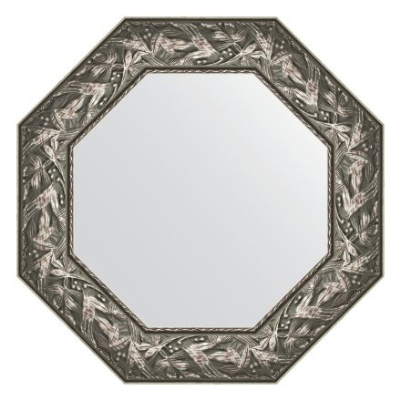 Зеркало в багетной раме Evoform византия серебро 99 мм 63x63 см в Самаре 