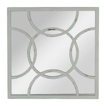 Зеркало Glasar белое 80x2x80 см в Самаре 