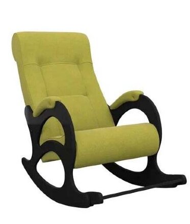 Кресло-качалка, модель 44 б/л, венге, Verona Apple Green в Самаре 