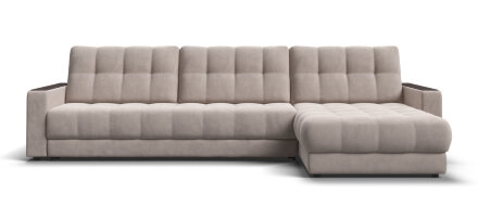 Угловой диван BOSS 3.0 MAX велюр Monolit латте в Самаре 
