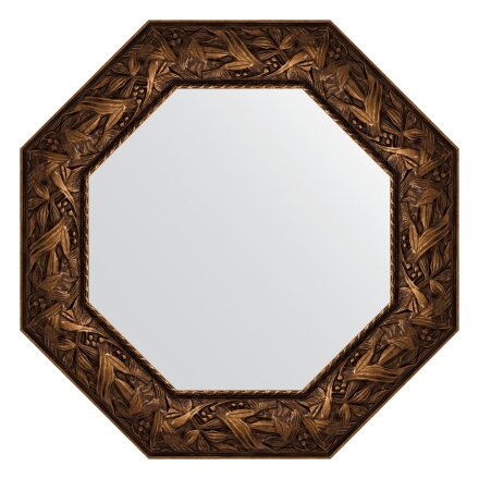 Зеркало в багетной раме Evoform византия бронза 99 мм 63x63 см в Самаре 