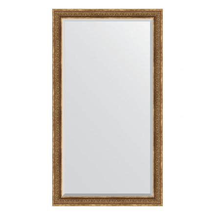 Зеркало напольное с фацетом в багетной раме Evoform вензель бронзовый 101 мм 114x204 см в Самаре 
