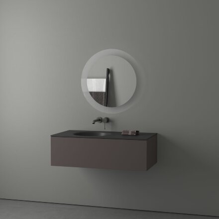 Зеркало Evoform с LED-подсветкой 16,5 W Ø70 см Без выключателя Нейтральный белый свет в Самаре 